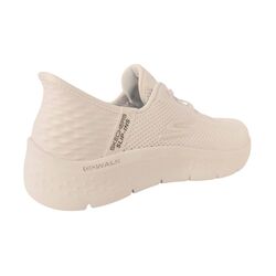 Skechers Instapper Hands-Free Slip-Ins Go Walk Flex 124836/WHT Wit Machine Washable - 198376366285