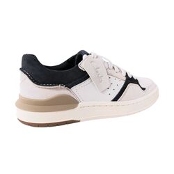 Clarks Sneaker Courtlite2 Lo Wit Blauw Combi - 5063421039955