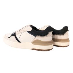 Clarks Sneaker Courtlite2 Lo Wit Blauw Combi - 5063421039955