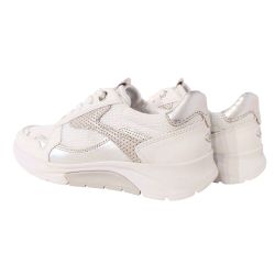 Gabor Rollingsoft Sneaker 66.925.51 Wit Zilver - 4099935298008