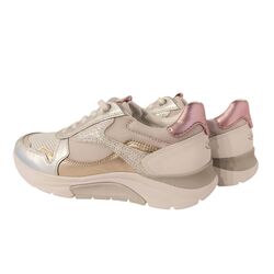 Gabor Rollingsoft Sneaker 66.925.53 Zilver Roze Wit - 4099935331361