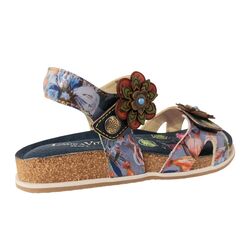Laura Vita Sandaal Brcyano 12 AS318-12 Jeans Blauw Multi - 3666138709191