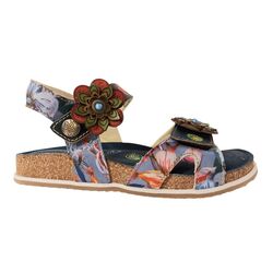 Laura Vita Sandaal Brcyano 12 AS318-12 Jeans Blauw Multi - 3666138709177