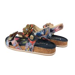 Laura Vita Sandaal Brcyano 12 AS318-12 Jeans Blauw Multi - 3666138709191