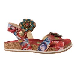 Laura Vita Sandaal Brcyano 12 AS318-12 Rouge Rood Multi - 3666138709252