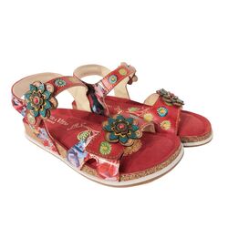 Laura Vita Sandaal Brcyano 12 AS318-12 Rouge Rood Multi - 3666138709276