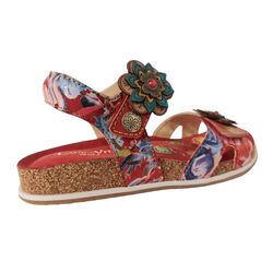 Laura Vita Sandaal Brcyano 12 AS318-12 Rouge Rood Multi - 3666138709276