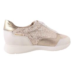 Mephisto Sneaker Mendy Wit Goud Combi - 3597436634123