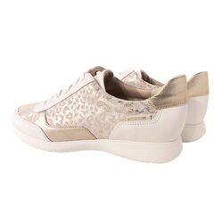 Mephisto Sneaker Mendy Wit Goud Combi - 3597436634116