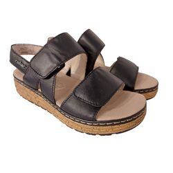 Rieker Sandaal 62761-00 Zwart Wijdte H - 4061811243778