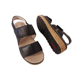 Rieker Sandaal 62761-00 Zwart Wijdte H - 4061811243778