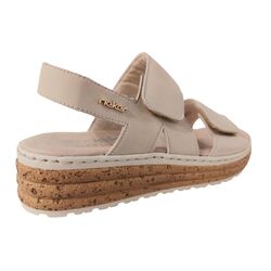 Rieker Sandaal 62761-90 Goud Beige Wijdte H - 4061811243860