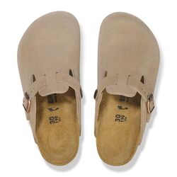 Birkenstock Slipper Boston Kids 1027875 Taupe Smal - 4066648500070
