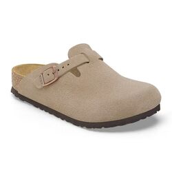 Birkenstock Slipper Boston Kids 1027875 Taupe Smal - 4066648500070