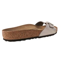 Birkenstock Slippers Madrid 040411 Zilver Breed - 4040714146188