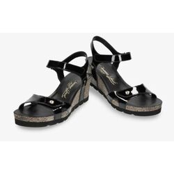 Panama Jack Sandaal Julia B63 Charol Negro Zwart - 8434823811222