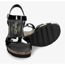 Panama Jack Sandaal Julia B63 Charol Negro Zwart - 8434823811222