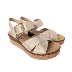 Rieker Sandaal 63795-60 Beige Goud - 4061811202768