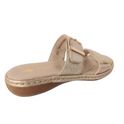 Rieker Slipper 65957-90 Goud - 4061811235476