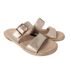 Rieker Slipper 65957-90 Goud - 4061811235483