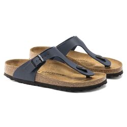 Birkenstock Slipper Gizeh 143621 Blauw Normaal - 4013871369226