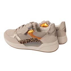 Gabor Rollingsoft Sneaker 66.958.33 Beige Oranje Print - 4099935322147