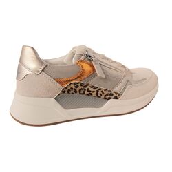 Gabor Rollingsoft Sneaker 66.958.33 Beige Oranje Print - 4099935322147