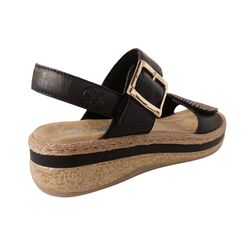 Rieker Sandaal V0951-00 Zwart - 4061811179190