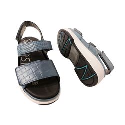 Xsensible Sandaal Aruba 30700.5.210 G-H Jeans Blauw - 8719051683385