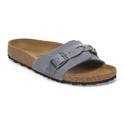 Birkenstock Slippers Oita Braided 1029121 Basalt Gray Smal - 4066648900269