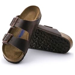 Birkenstock Arizona Slippers 0452763 Habana Leer Smal - 4052001142735