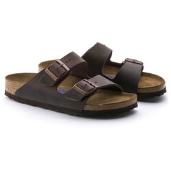 Birkenstock Arizona Slippers 0452763 Habana Leer Smal - 4052001142681