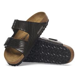Birkenstock Slipper Arizona 1029560 Zebra Zwart Smal - 4067707071869