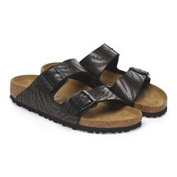 Birkenstock Slipper Arizona 1029560 Zebra Zwart Smal - 4067707071869