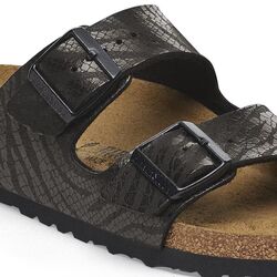 Birkenstock Slipper Arizona 1029560 Zebra Zwart Smal - 4067707071869