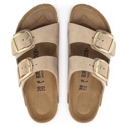 Birkenstock Slipper Arizona Big Buckle 1024064 Sandcastle Beige - 4061418181367