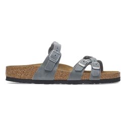 Birkenstock Slipper Franca 1929131 Basalt Gray Grijs Smal - 4066648900641