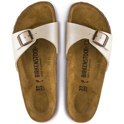 Birkenstock Slipper Madrid 0940153 Graceful Pearl White Smal - 4040714891545