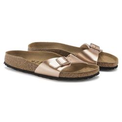 Birkenstock Slipper Madrid 1023927 Copper Roze Smal - 4061418141828