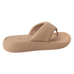 Fitflop Slipper Iqushion D-Luxe Padded Beige - 197533511728