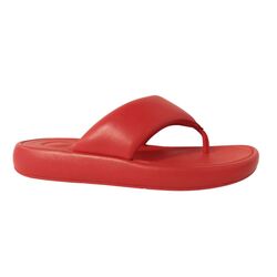 Fitflop Slipper Iqushion D-Luxe Padded Rood - 197533511544