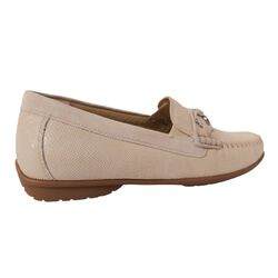 Sioux Instapper Cortizia-723-H Bone Reptielprint Suède Verwisselbaar Voetbed Wijdte H - 4068238078280