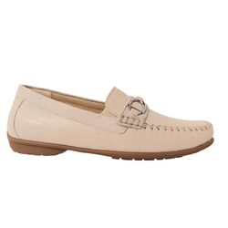 Sioux Instapper Cortizia-723-H Bone Reptielprint Suède Verwisselbaar Voetbed Wijdte H - 4068238078266