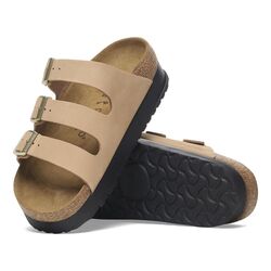 Birkenstock Papillio Slipper Florida lll Pap Flex Platform 1029760 Sandcastle Smal - 4067707150748