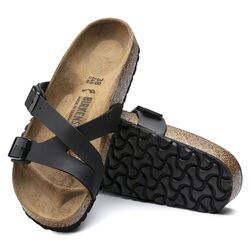 Birkenstock Slipper Yao Balance ll 1016687 Zwart Smal - 4043734864483