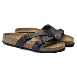 Birkenstock Slipper Yao Balance ll 1016687 Zwart Smal - 4043734864483