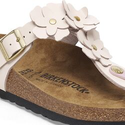 Birkenstock Teenslipper Gizeh Flower Embellishment Light Roze Breed - 4066648986324