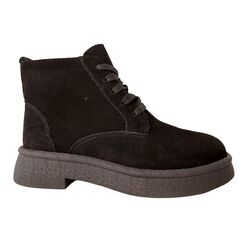 Adventure Shoes Veterboot Chester Zwart Warm Gevoerd - 8951005746689