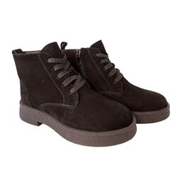 Adventure Shoes Veterboot Chester Zwart Warm Gevoerd - 8951005746689