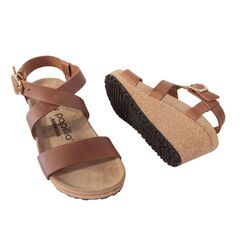 Birkenstock Papillio Sandaal Sibyl Ring-Buckle 1023523 Cognac Smal - 4061417998461